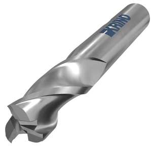 KRINO - 240090600 HSS-CO 8% Fraises à trois cannelures avec queue Weldon série courte-EAN 8014249403319 DRILL BITS - Product Image 2