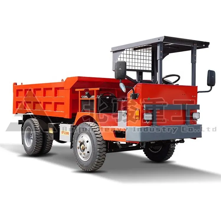 Mijnbouw Transportvoertuig 5 Ton Mijnbouw Mini Dump Trucks 4X2 Wiel Drive Dump Trucks