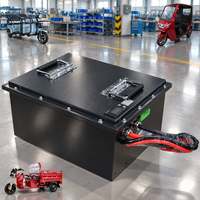 Batterie Lithium-Ion LiFePO4 Personnalisée 72V 60V 30Ah 40Ah 50Ah à Décharge Profonde, Plus de 4000 Cycles, Haute Densité Énergétique, BMS Intégré pour