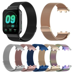<span class=keywords><strong>Bracelet</strong></span> de remplacement en métal pour <span class=keywords><strong>montre</strong></span> <span class=keywords><strong>OPPO</strong></span> 41mm <span class=keywords><strong>46mm</strong></span> <span class=keywords><strong>Bracelet</strong></span> de <span class=keywords><strong>montre</strong></span> magnétique milanais en acier inoxydable - Product Image 1