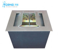 Projecteur motorisé réglable et télescopique, monté sur un plafond ou sur une Table, double usage, projection cachée