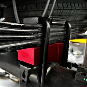 Kit de bloc de rehausse de suspension arrière en aluminium massif de 2 pouces (50 mm) MARVELAND, robuste, avec boulons en U allongés de grade 10.9 - Product Image 5