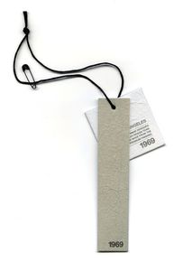 Custom <b>printed</b> logo clothing labels for men, women, and children, made with eco-friendly <b>paper</b> and UV technology. - Product Image 2