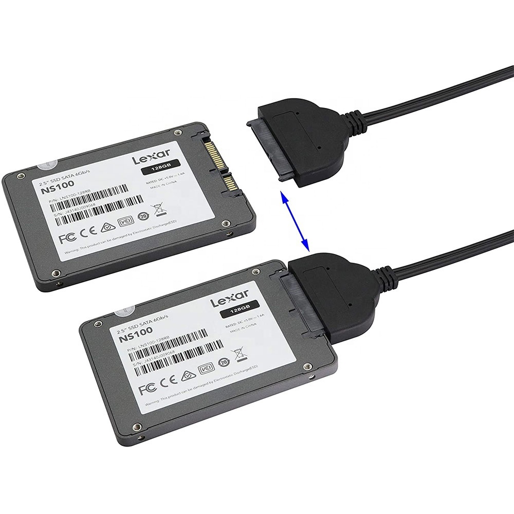 Doonjiey USB 3.0 SATA 3 To USB 3.0 Adapter Up To 6 Gbps Support 2.5 Inch HDD SSD 22 Pin