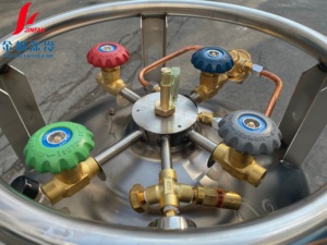 Oxy lỏng Nitơ Carbon Dioxide bể chứa 110hp hàn cách điện Xi lanh khí - Product Image 4