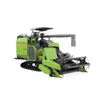 Moissonneuse-batteuse sur chenilles Zoomlion ZL105-SQ 105HP pour riz, blé et autres petites cultures céréalières