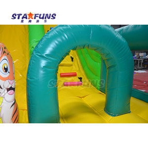 Glissière sèche gonflable d'<span class=keywords><strong>animal</strong></span> de thème de jungle commerciale glissière gonflable de château sautant en PVC d'enfants extérieurs pour des enfants et des adultes - Product Image 5