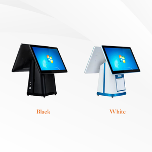 Sistema POS de Escritorio de Bajo Precio con Pantalla Táctil Dual de 15.6 Pulgadas, Caja Registradora, Máquina de Facturación para Pequeñas Empresas - Product Image 4