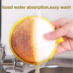 Chất Lượng Cao Double Side Món Ăn Rửa Miếng Bọt Biển Nhà Bếp Vòng Mềm Lông Rửa Miếng Bọt Biển Tái Sử Dụng Hộ Gia Đình Pan Nồi Món Ăn Rửa Miếng Bọt Biển - Product Image 5