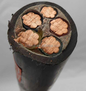 สายไฟฟ้าหุ้มเกราะทองแดงอะลูมิเนียม 3 4 5 แกน ขนาด 35 70 95 120 150 ตร.มม. ฉนวน PVC หรือ XLPE - Product Image 1