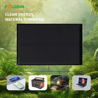 Foldsun Green Gift Panneau Solaire Monocristallin de Type N Personnalisé 5V 2W 22,7% d'Efficacité CE ROHS pour Entreprises