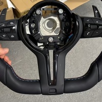 Volant en cuir en stock pour BMW 320i 325 335 330i 520i 525i 530i M3 M5 M6 F30 F35 F10 F18 F01 F20 F22 F80 F82 F46 F44