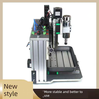 Mini machine de gravure CNC de bureau DIY 3020F 3/4/5 axes, machine de fraisage et de perçage CNC, moteur 500W
