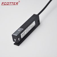 Sensor fotoeléctrico de detección de etiquetas no transparentes ECOTTER, interruptor de inducción, ojo eléctrico, máquina etiquetadora autoadhesiva