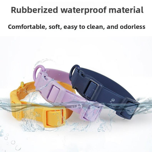 Suministros para Mascotas al por Mayor, Collar y Correa para Perro Ajustables de PVC Impermeable de Lujo Personalizados, Multifuncionales, Duraderos para Uso en Exteriores, para Gatos - Product Image 6