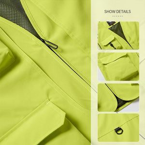 Nuevo Chaleco Cargo para Hombre, Informal, Ligero, para Pesca, Trabajo, Safari, Viajes, Fotografía, con Múltiples Bolsillos - Product Image 2