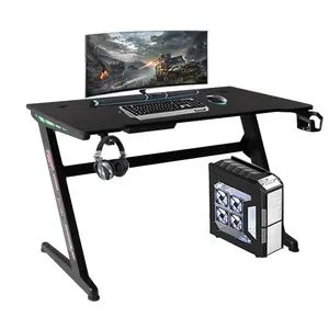 Supply New Model Modern Pc Gaming Desk Adjustable Height Stand Up Desk World Gamer Pc Top Computer Gaming Desk