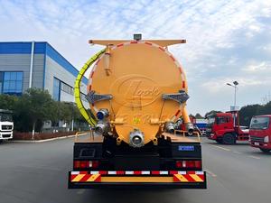 Camión cisterna HOWO 6x4 MAN 350HP, tanque de aguas residuales de 24000L, varias bombas de vacío disponibles, suministro directo de fábrica, exportación global - Product Image 6