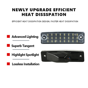 Eclairage de plaque d'immatriculation à LED pour Toyota 4Runner <span class=keywords><strong>1996</strong></span>-2024 Sequoia Sienna <span class=keywords><strong>Previa</strong></span> 10 Series Land Cruiser Prado 2000 series 2019 - Product Image 2