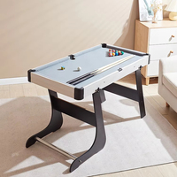 Mesa de Billar Plegable de Madera de 48 Pulgadas al por Mayor, Precio de Fábrica, Mesa de Billar Interior, Mesa de Snooker, Juego Deportivo, Soporte OEM ODM