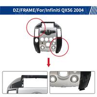 Meihua - Panneau de navigation universel de 12,3 pouces - Lecteur DVD Android pour voiture - Cadre pour INFINITI QX56 2004 avec faisceau de câblage