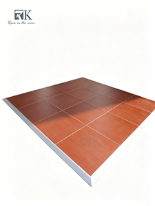 High Quality Dance Floor Panel with Aluminum edge for Wedding Decoration Minimalist Style - Product Image 1
