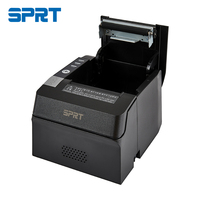 Impresora Térmica de Recibos USB POS de 80mm de Bajo Costo de Fábrica con Rollo de Papel Térmico en Stock, 203DPI, 1 Año de Garantía, SDK, Molde Privado