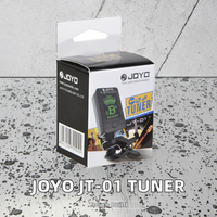 Accordeur de guitare chromatique à pince JOYO JT-01 avec écran LCD numérique rotatif à 360 degrés pour instruments à cordes (guitare, basse, violon) en plastique