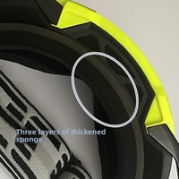 Gafas de Motociclismo de Alta Calidad, Antiviento, para Deportes al Aire Libre, Conducción Todoterreno, Protección Contra el Viento