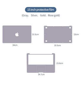 LFD 11 Sconto Grandi Quantità Pellicola Adesiva Skin Cover per <span class=keywords><strong>MacBook</strong></span> <span class=keywords><strong>Pro</strong></span> Air da 15" e 13" Pollici - Product Image 5