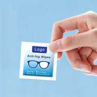 Lingettes nettoyantes pour lentilles non tissées emballées individuellement, 100 unités, anti-buée, anti-poussière, anti-graisse, durée de conservation de 2 ans, usage quotidien, voyage
