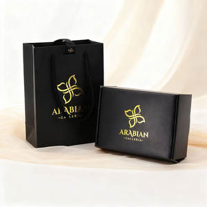 कस्टम मुद्रित पेपर शॉपिंग बैग जूते उपहार के लिए हैंडल के साथ कस्टम मुद्रित कागज खरीदारी बैग के साथ खाली डीलक्स कठोर पेपर बैग - Product Image 2