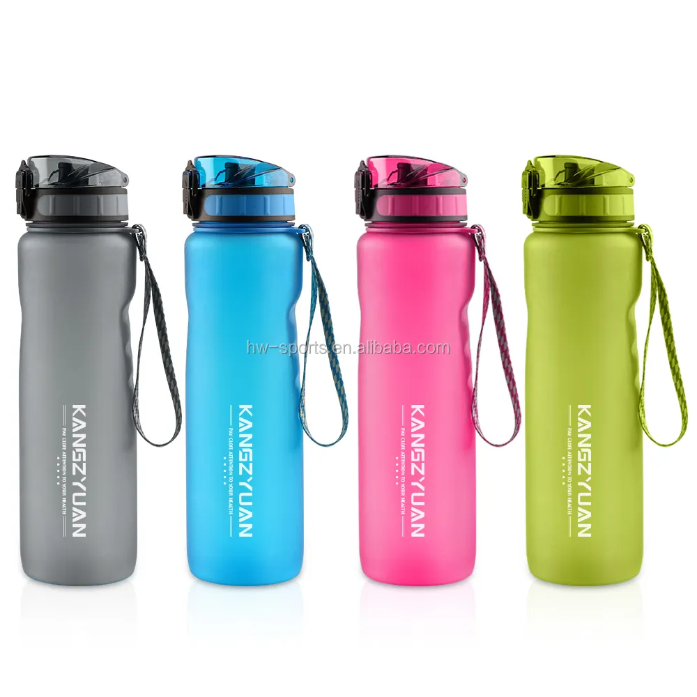 BPA Free Tritan 32oz 1L Flip Lid Drinking Sports Water Bottle With Tea Infuse One Hand clip top lid