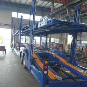 Camión de Transporte de Plataforma Semirremolque de Alta Resistencia <span class=keywords><strong>HG700</strong></span> Directo de Fábrica, Capacidad de Carga Útil de 10001-15000 kg, Transportador de Automóviles Personalizado - Product Image 4