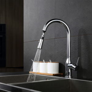 Grifo de cocina <span class=keywords><strong>UPC</strong></span> de alta calidad, grifo de cocina de agua fría y caliente, cabezal de pulverización extraíble, grifos mezcladores de cocina de una sola palanca - Product Image 3