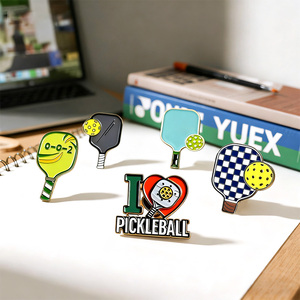 Pins Personalizados para Raquetas de Pickleball, Insignias Deportivas de Esmalte Suave, Emblemas Metálicos Bonitos para Clubes y Torneos, Regalos Deportivos - Product Image 4
