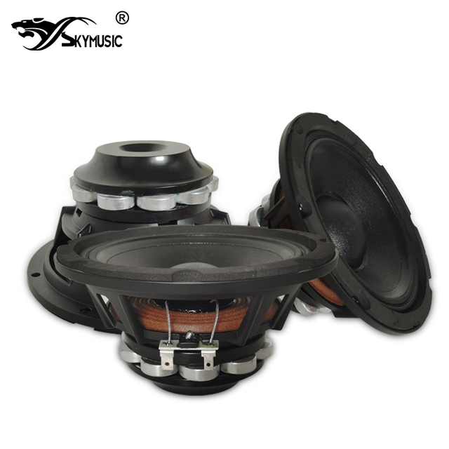 6NDL35 Audio Components High Power Neodymium Woofer 6 Inch Speaker Driver-150W RMS for Professional Line Array&PA System