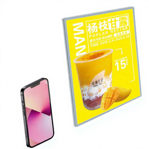 Cajas de Luz Publicitarias LED de Aluminio para Suelo, Cajas de Luz de Tela Delgadas Personalizadas sin Marco, Cajas de Luz Dinámicas con Movimiento - Product Image 1