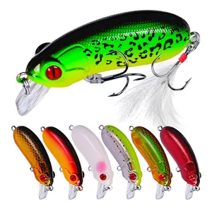 WEIHE <span class=keywords><strong>Leurre</strong></span> <span class=keywords><strong>de</strong></span> pêche dur Crankbait Bass Minnow Équipement <span class=keywords><strong>de</strong></span> <span class=keywords><strong>leurre</strong></span> <span class=keywords><strong>de</strong></span> pêche - Product Image 1