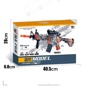 Pistola Giocattolo M416 ad Alta Velocità con Proiettili Morbidi, Spruzzatore d'Acqua per Bambini - Product Image 2