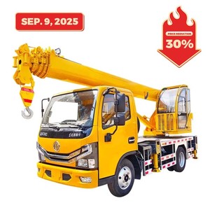 Сертификация CE, 5000 кг/5 тонн, Автомобильный Кран с телескопической стрелой, Автомобильный Кран, цена, мобильный кран - Product Image 2