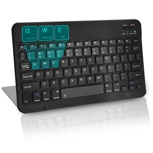 Penjualan langsung dari pabrik papan ketik Mini ultra-tipis <span class=keywords><strong>10</strong></span> inci <span class=keywords><strong>Keyboard</strong></span> komputer Bahasa Inggris koneksi nirkabel untuk Tablet - Product Image 3