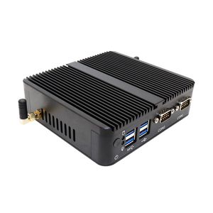 Dual LAN Dual <span class=keywords><strong>COM</strong></span> M.2 NGFF SSD DDR4 RAM J4105 Wins10/Linux Barebone Mini PC avec VGA + HD <span class=keywords><strong>4</strong></span> USBs US/EU Plugs Utilisation industrielle - Product Image 5