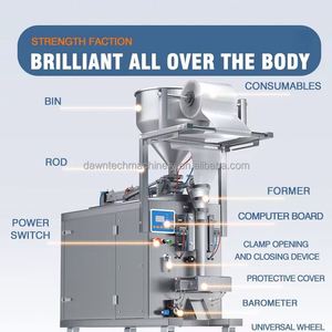 Machine d'emballage et de conditionnement entièrement automatique pour sachets de pâte de beurre de cacahuètes pour l'industrie - Product Image 2