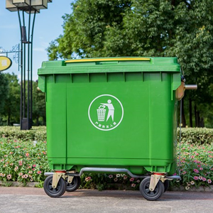 <span class=keywords><strong>Contenedor</strong></span> <span class=keywords><strong>de</strong></span> <span class=keywords><strong>Basura</strong></span> Industrial Grande <span class=keywords><strong>de</strong></span> 660L/1100L, Cubo <span class=keywords><strong>de</strong></span> <span class=keywords><strong>Basura</strong></span> <span class=keywords><strong>de</strong></span> Plástico para Exteriores con Pedal, a <span class=keywords><strong>Precio</strong></span> Económico - Product Image 5