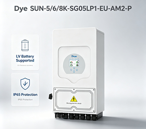 อินเวอร์เตอร์ไฮบริดเฟสเดียว SUN-3.6k/5K/6K/8K-SG05LP1-EU-AM2-P 3.6-8kW จากคลังสินค้า EU พร้อมบริการจัดส่งแบบ DDP - Product Image 1