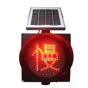 Chất lượng tốt 24V/220V LED Red màu xanh lá cây đèn giao thông 300 mét 3 khía cạnh tín hiệu giao thông đèn cho Ngã Tư - Product Image 4