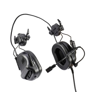Tai nghe chiến thuật F20 có micro điện tử, khử tiếng ồn, kiểu mũ bảo hiểm, có chức năng liên lạc, chụp tai kèm micro - Product Image 3