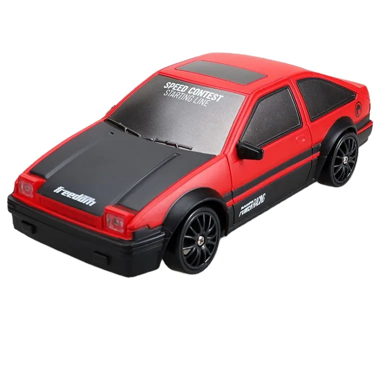 बच्चों रिमोट कंट्रोल वाहन 1:24 सिमुलेशन चार्ज 4WD रेसिंग बहाव कार मॉडल खिलौना