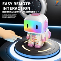 Robot interactif électrique CBYD, jouet enregistrable avec détection de mouvement, rechargeable, télécommandé, pour l'apprentissage précoce et la programmation